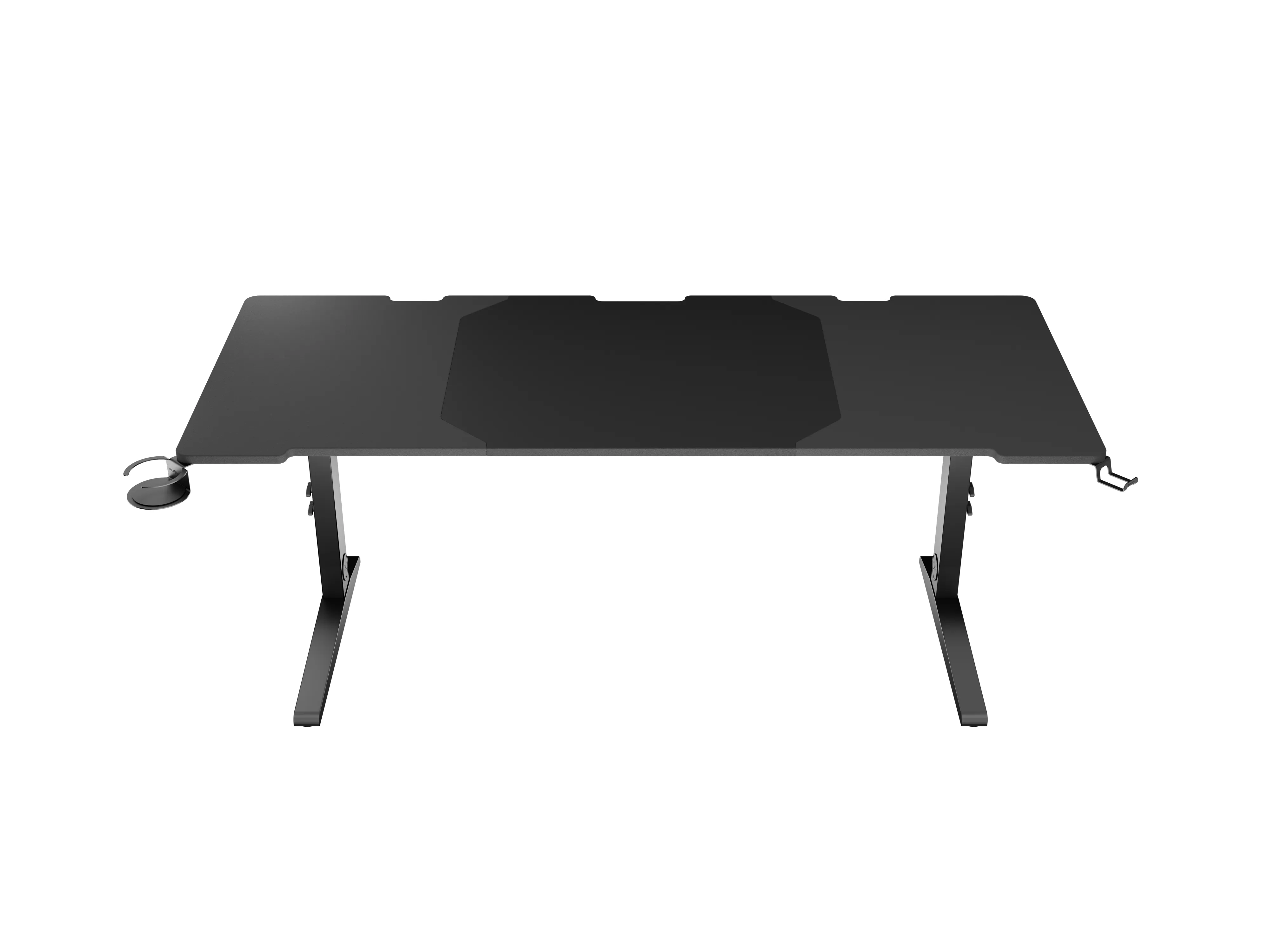 Biurko Genesis Holm Modular 180 180cm Regulacja wysokości Czarny