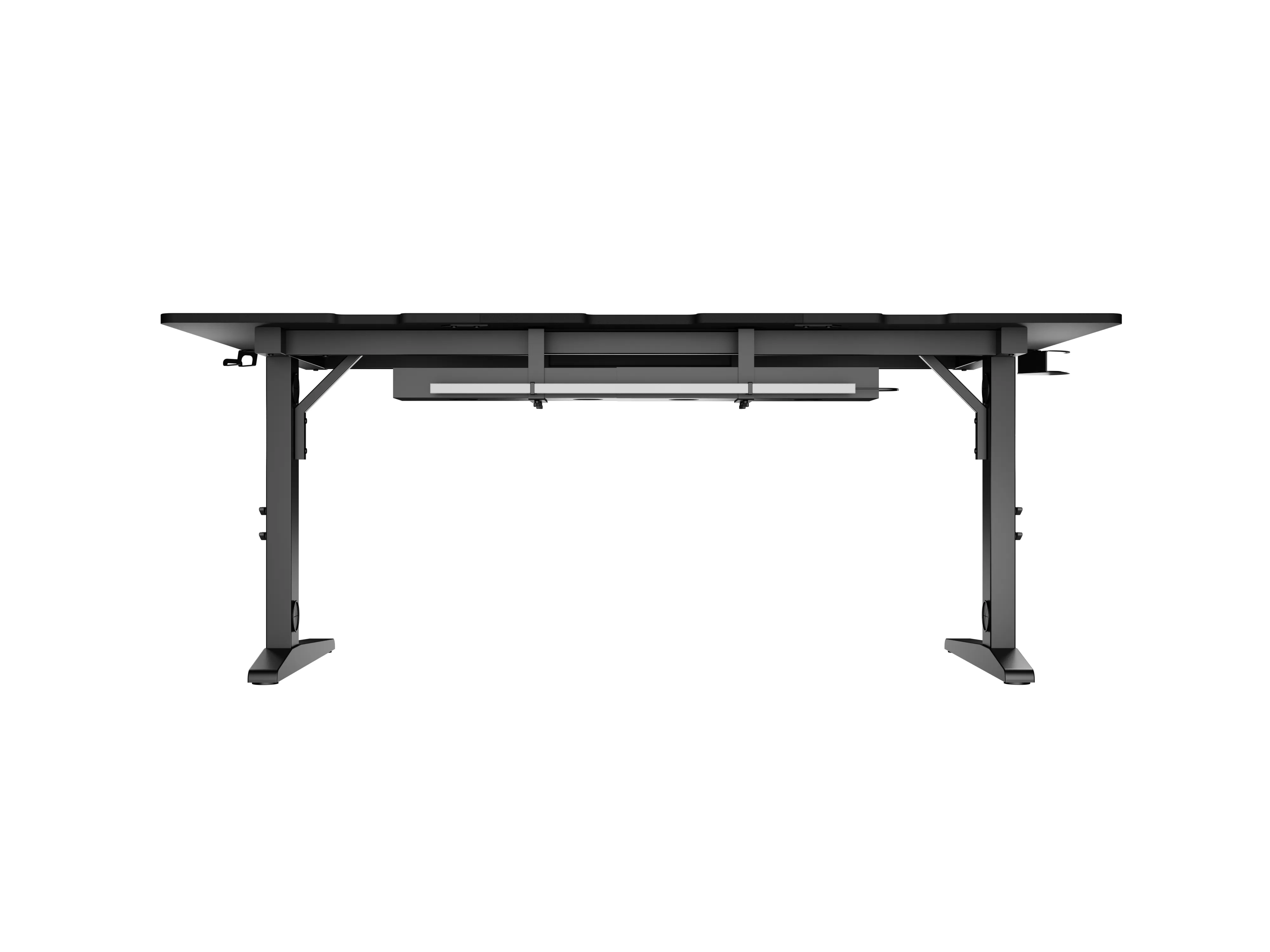 Biurko Genesis Holm Modular 180 180cm Regulacja wysokości Czarny