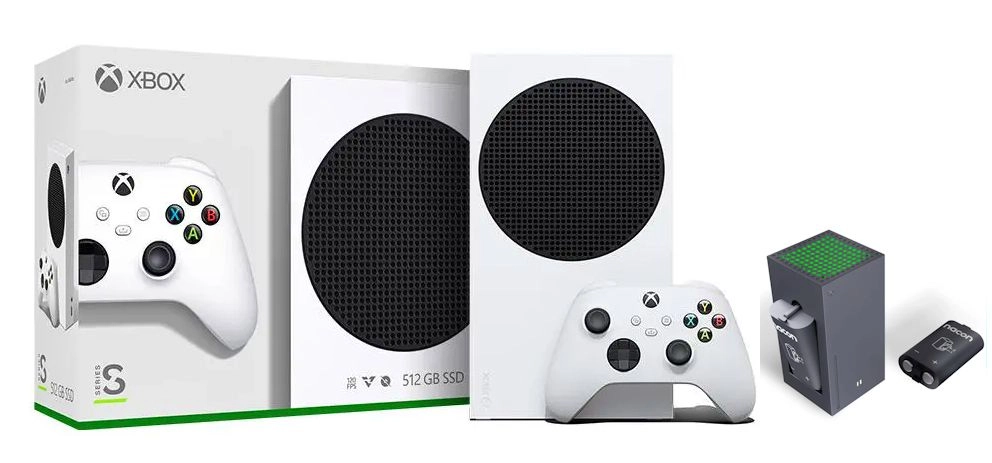 Konsola Xbox Series S 512GB + Nacon XSX Battery Box