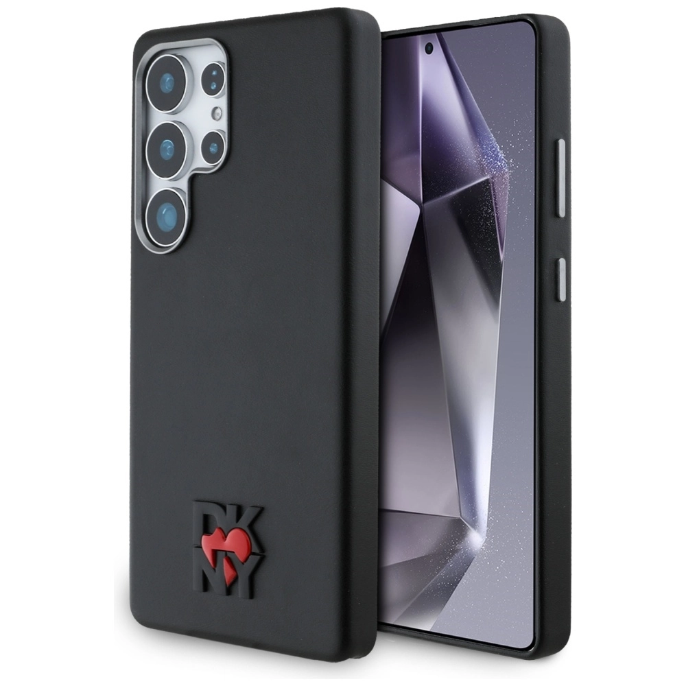 Etui DKNY Leather Heart of NY Case do Samsung Galaxy S25 Ultra Czarny