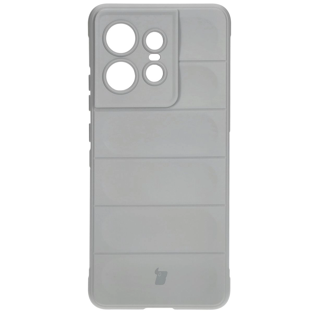 Etui Bizon Tur do Motorola Edge 50 Pro Light Grey