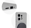 Etui Bizon Tur do Motorola Edge 50 Pro Light Grey