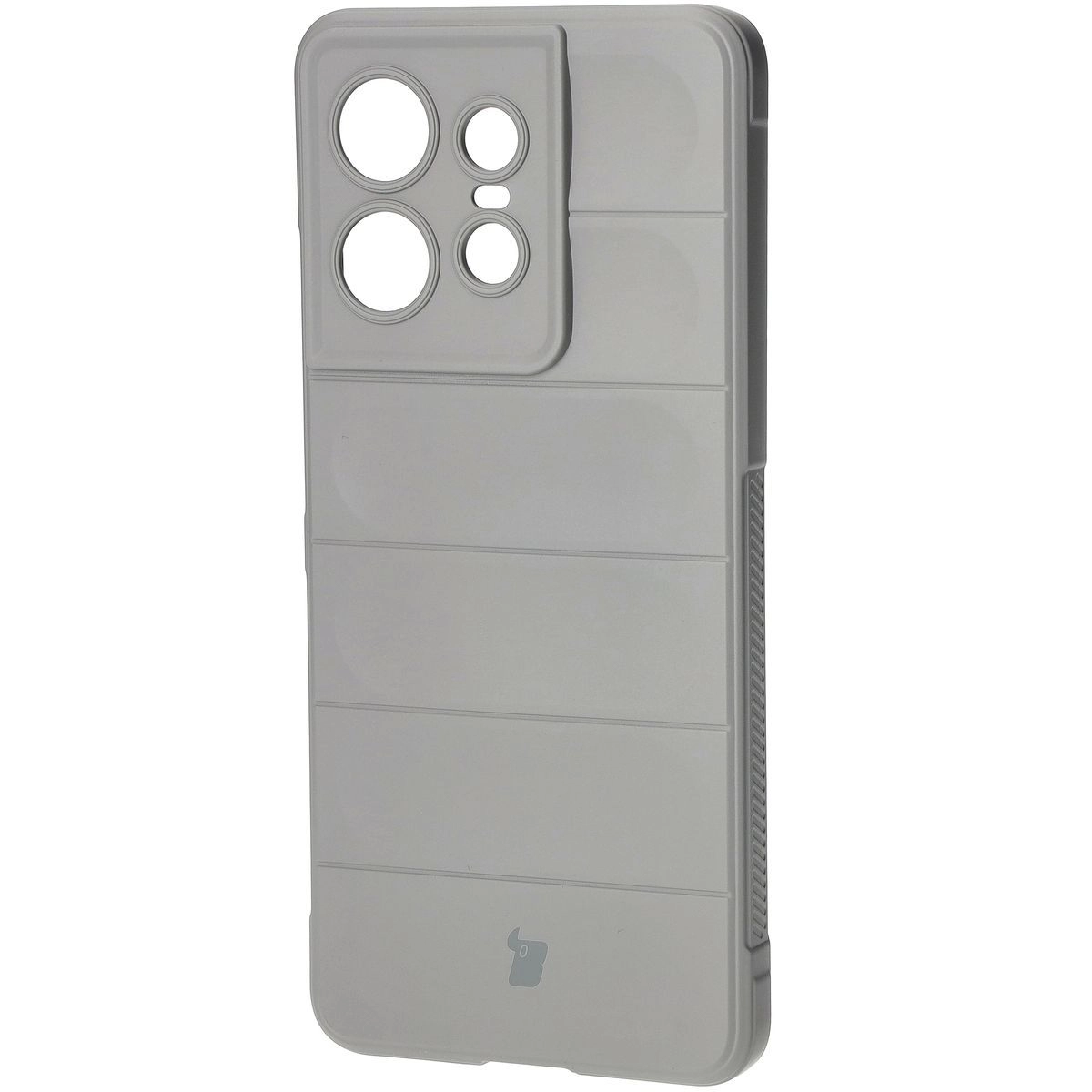 Etui Bizon Tur do Motorola Edge 50 Pro Light Grey