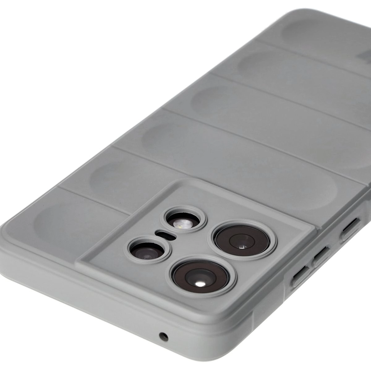 Etui Bizon Tur do Motorola Edge 50 Pro Light Grey