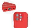 Etui Bizon Tur do iPhone 16 Pro Red