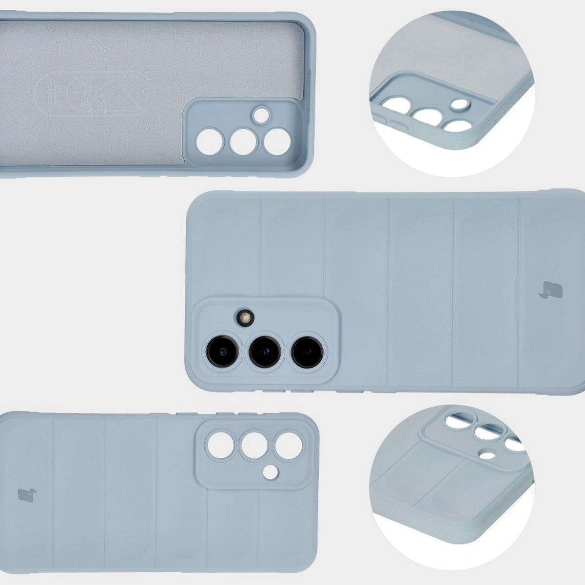 Etui Bizon Tur do Samsung Galaxy S24 FE Light Blue
