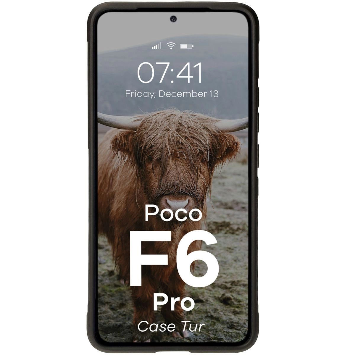 Etui Bizon Tur do Xiaomi Poco F6 Pro Black