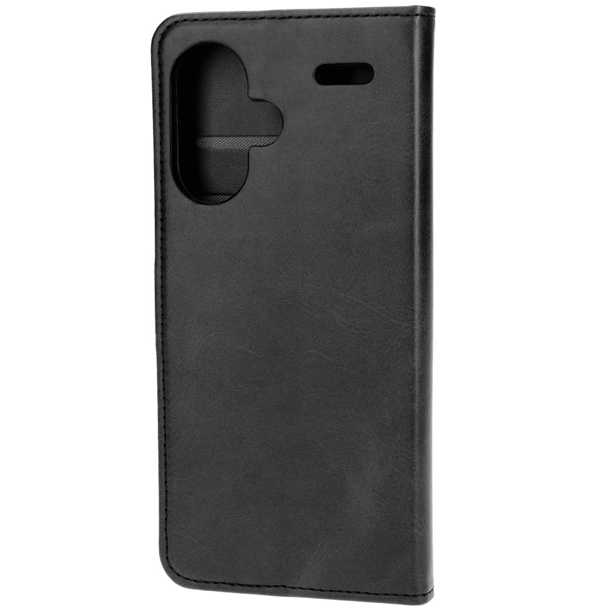 Etui Bizon z klapką Pocket do Xiaomi Redmi Note 13 Pro+ 5G Czarny