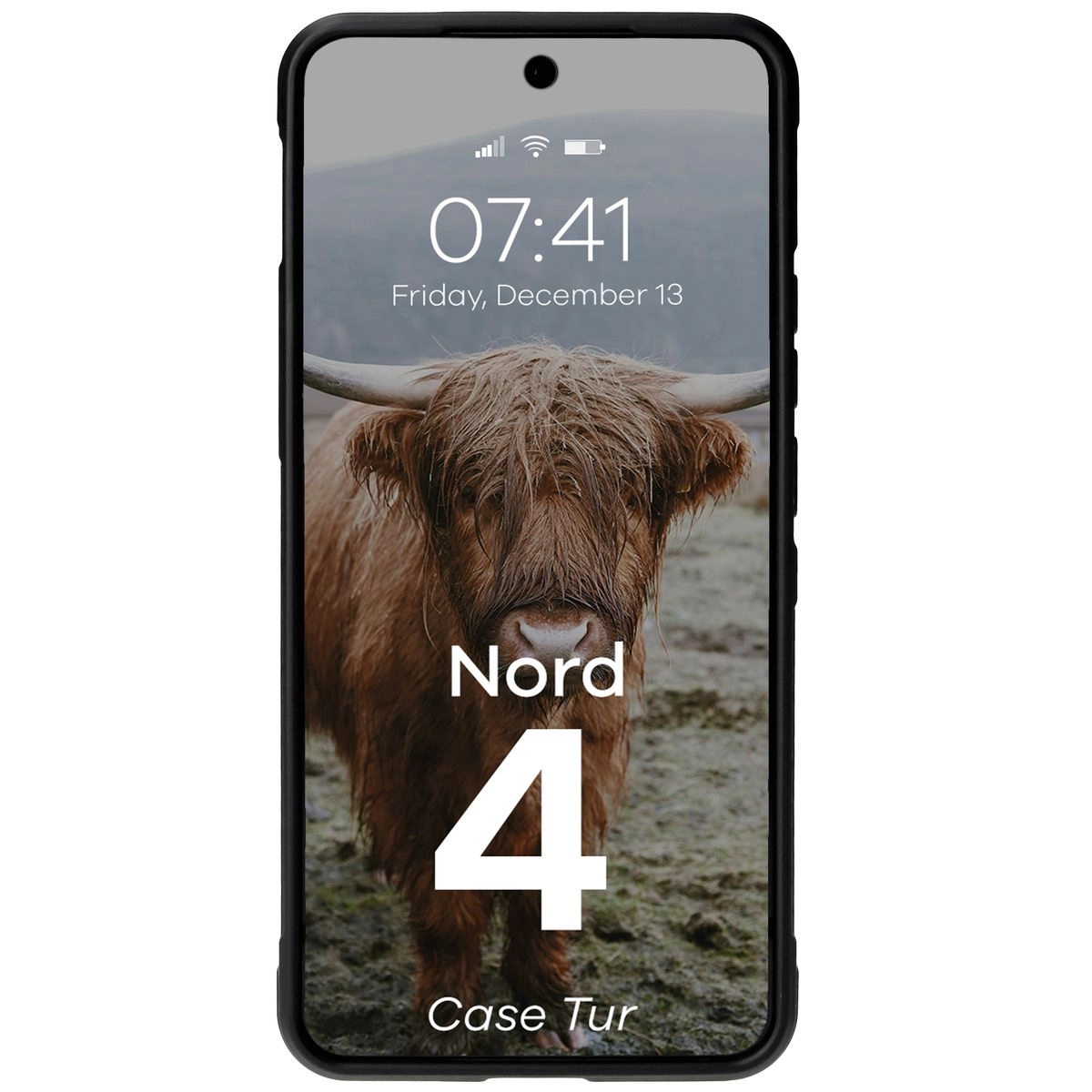 Etui Bizon Tur do OnePlus Nord 4 Black