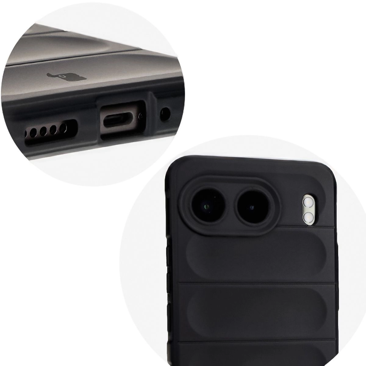 Etui Bizon Tur do OnePlus Nord 4 Black