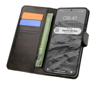 Bizon z klapką Pocket do Xiaomi 14T Pro Czarny