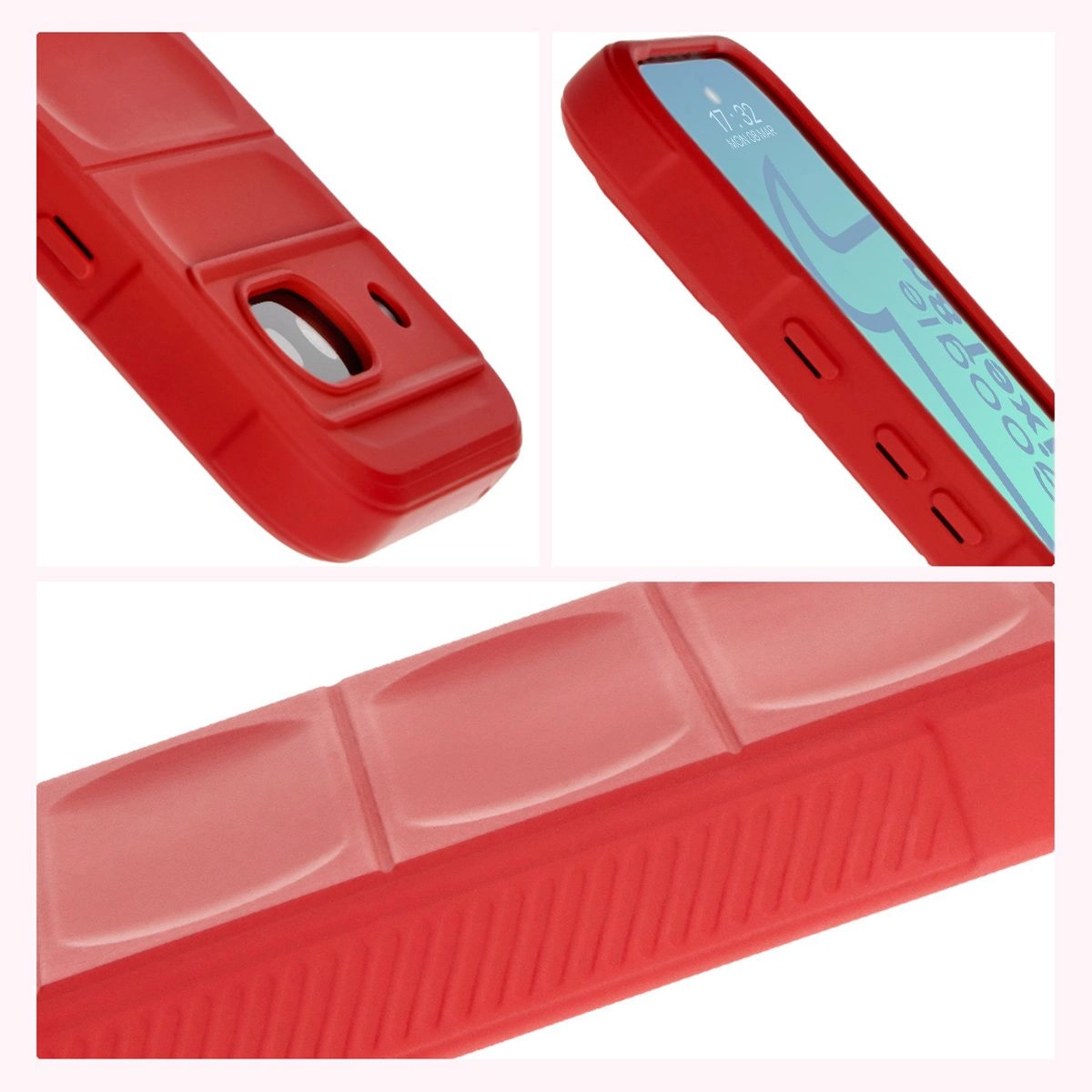 Etui Bizon Tur do Google Pixel 8a Red