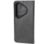 Etui Bizon z klapką Pocket do Huawei Pura 70 Pro/Pro+ Czarny