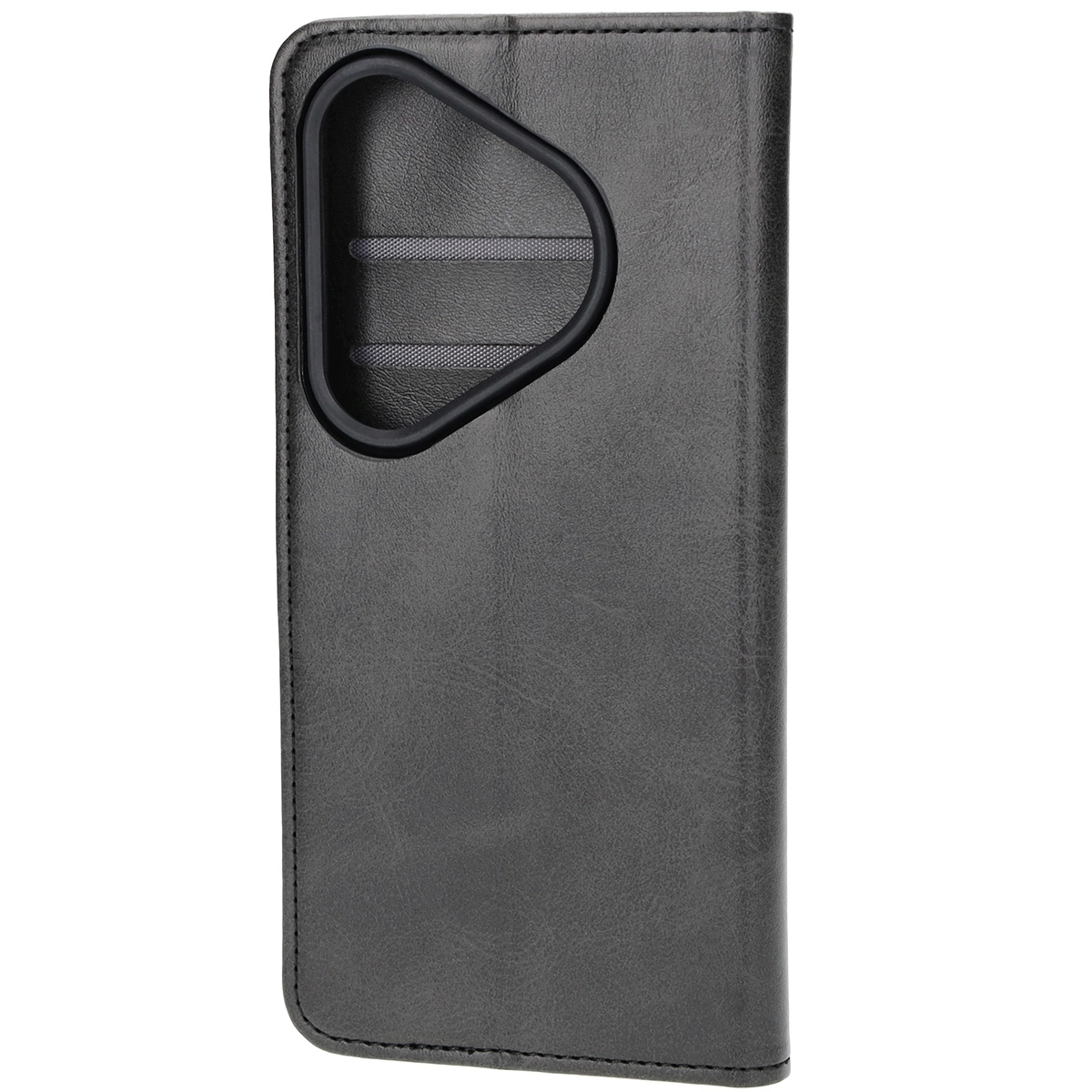 Etui Bizon z klapką Pocket do Huawei Pura 70 Pro/Pro+ Czarny