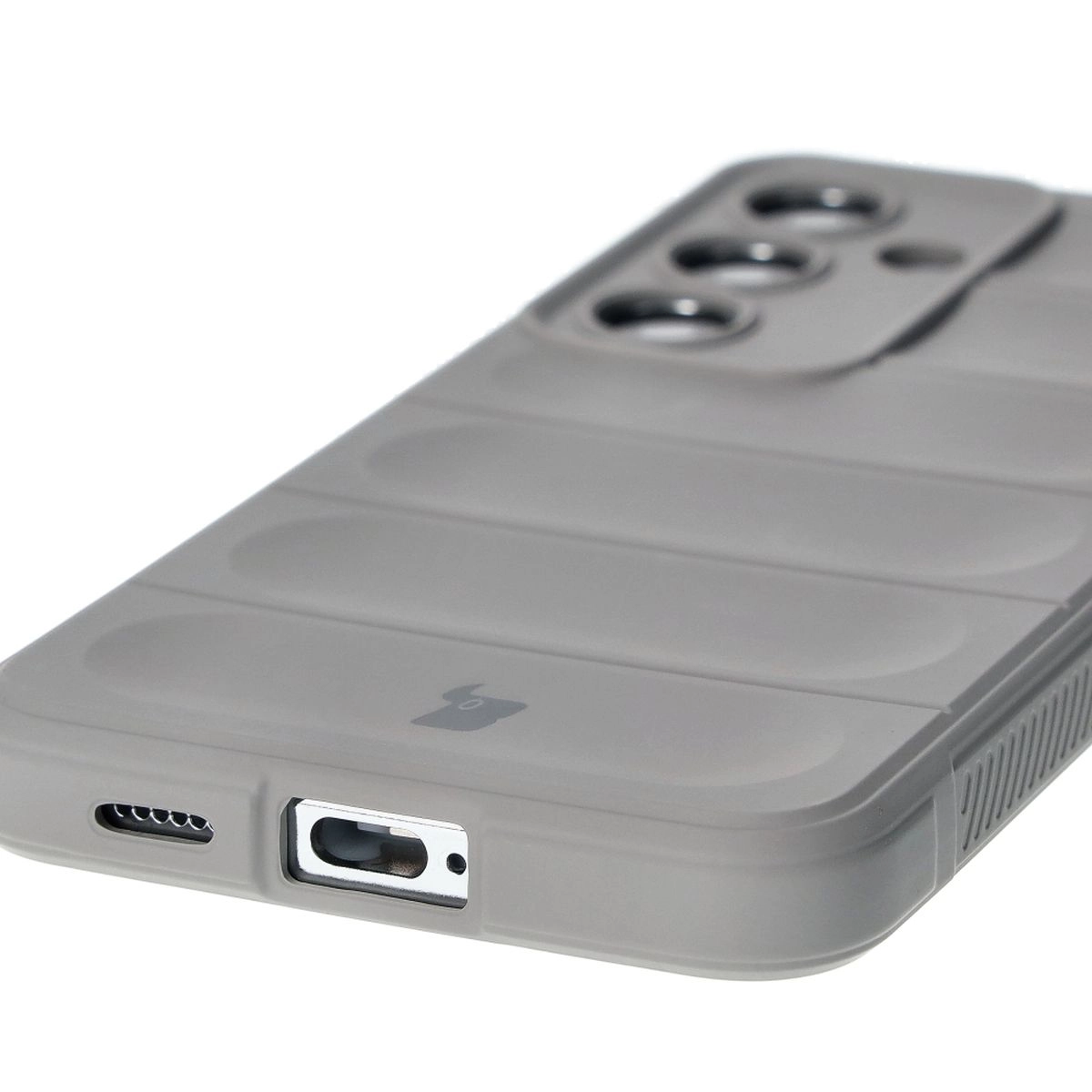 Etui Bizon Tur do Samsung Galaxy S24 Light Grey