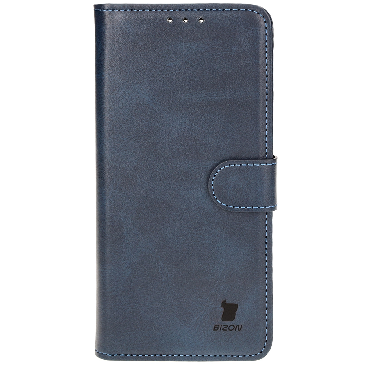 Etui Bizon z klapką Pocket do Xiaomi Poco F6 Pro Granatowy