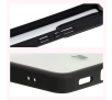 Etui Bizon Angelo do Xiaomi 14T Pro Przydymione z czarną ramką