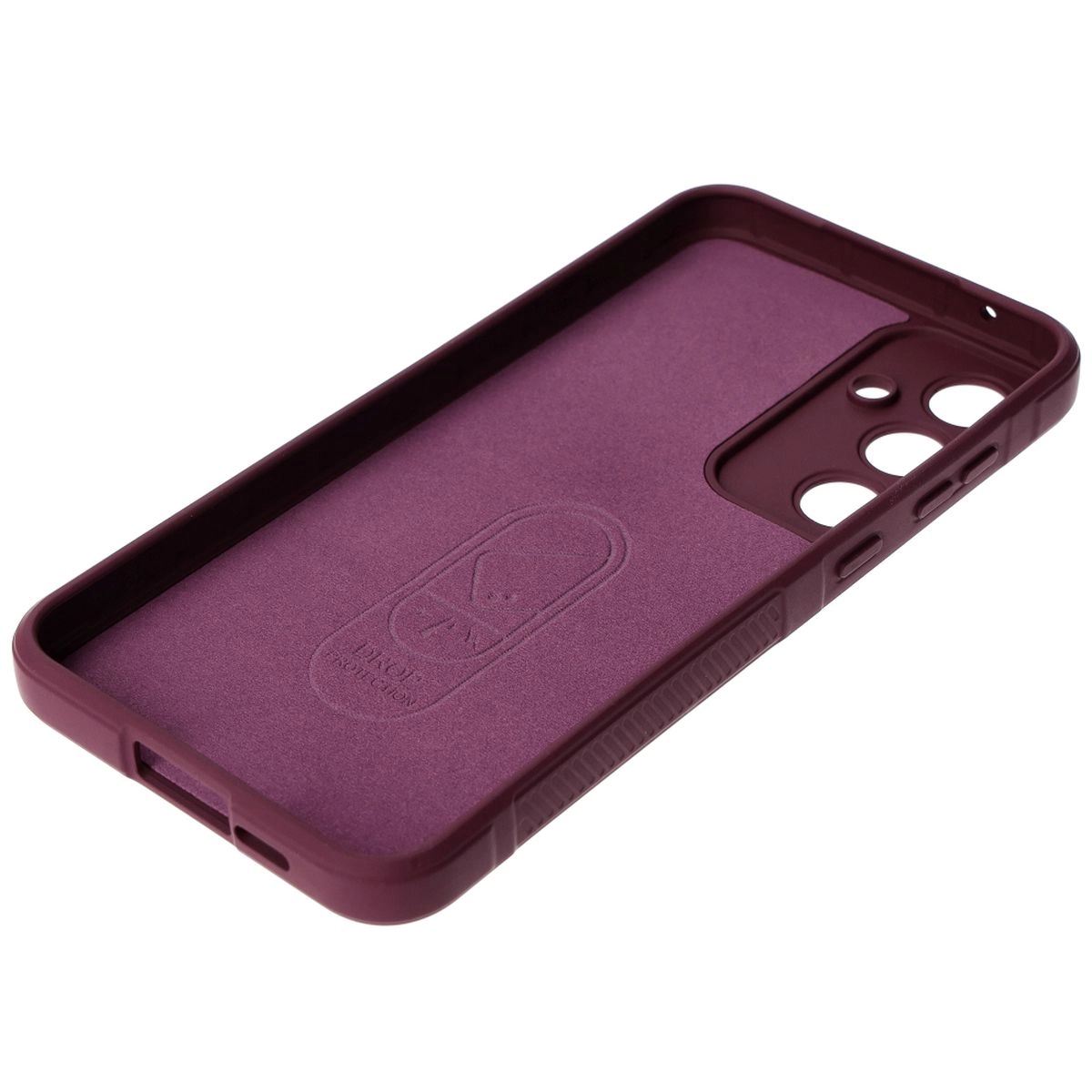 Etui Bizon Tur do Samsung Galaxy A55 5G Dark Purple