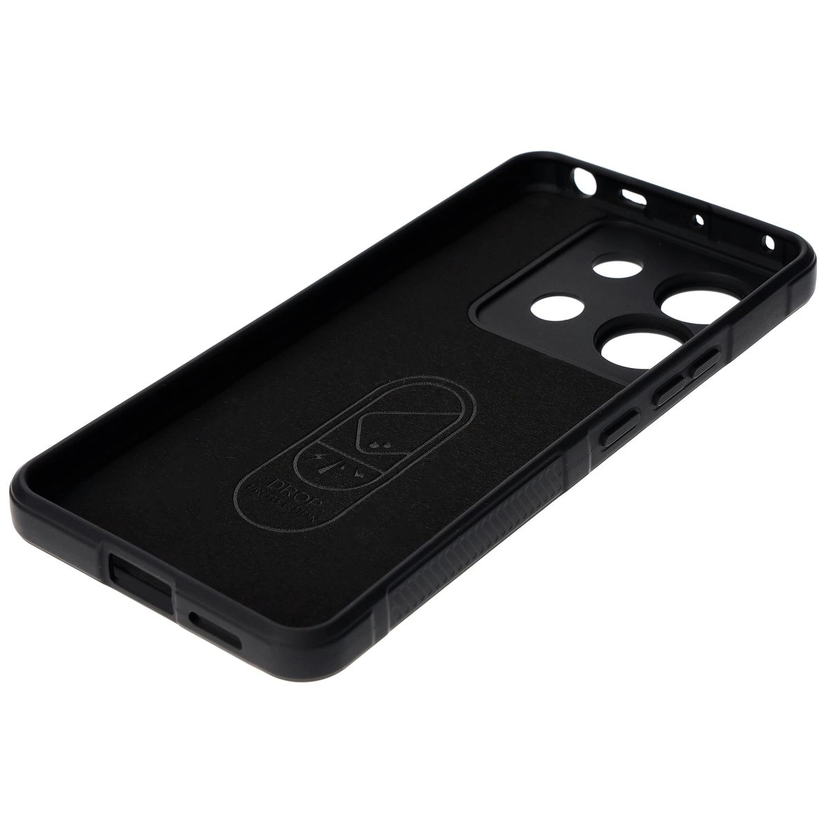 Etui Bizon Tur do Xiaomi Poco X6/Xiaomi Redmi Note 13 Pro 5G Black