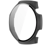 Nakładka na tarczę Bizon ze szkłem do Huawei Watch GT5 Pro 46mm Czarny