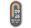 Nakładka na tarczę Bizon Felipe do Xiaomi Smart Band 9 Przezroczysty
