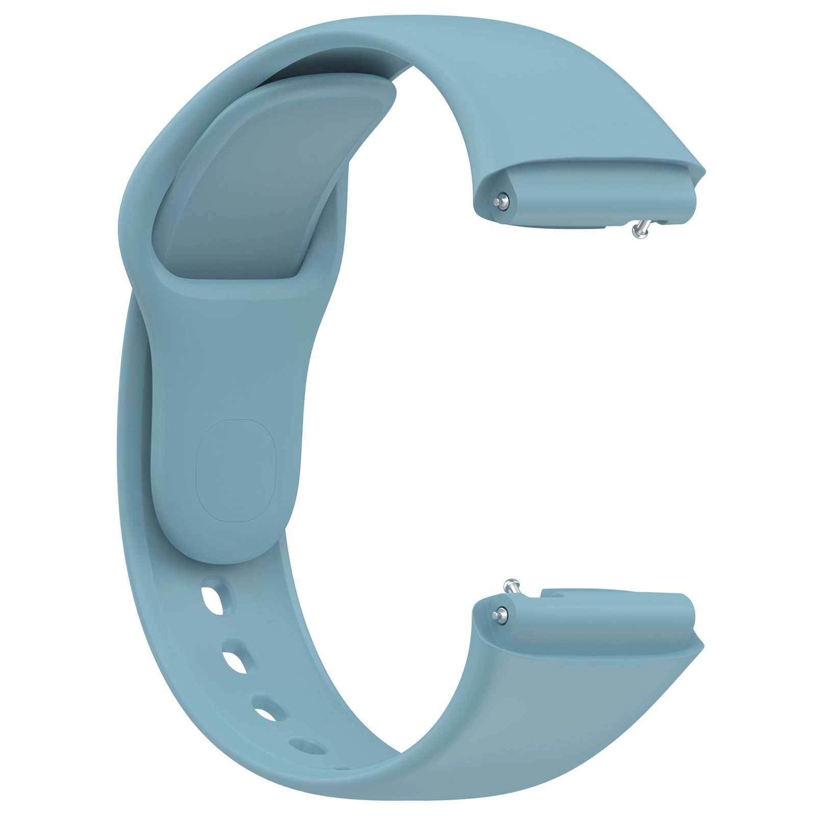 Pasek Bizon Strap Watch Dots do Xiaomi Redmi Watch 3 Active Błękitny
