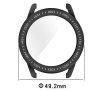 Nakładka na tarczę Bizon Felipe do Xiaomi Watch S3 47mm Szary