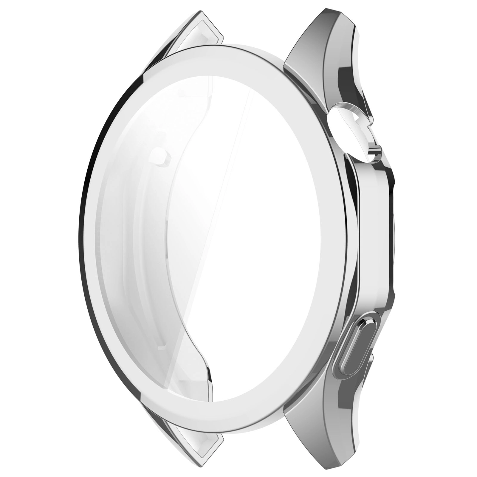 Nakładka na tarczę Bizon Felipe do Huawei Watch GT 4 46mm Srebrny