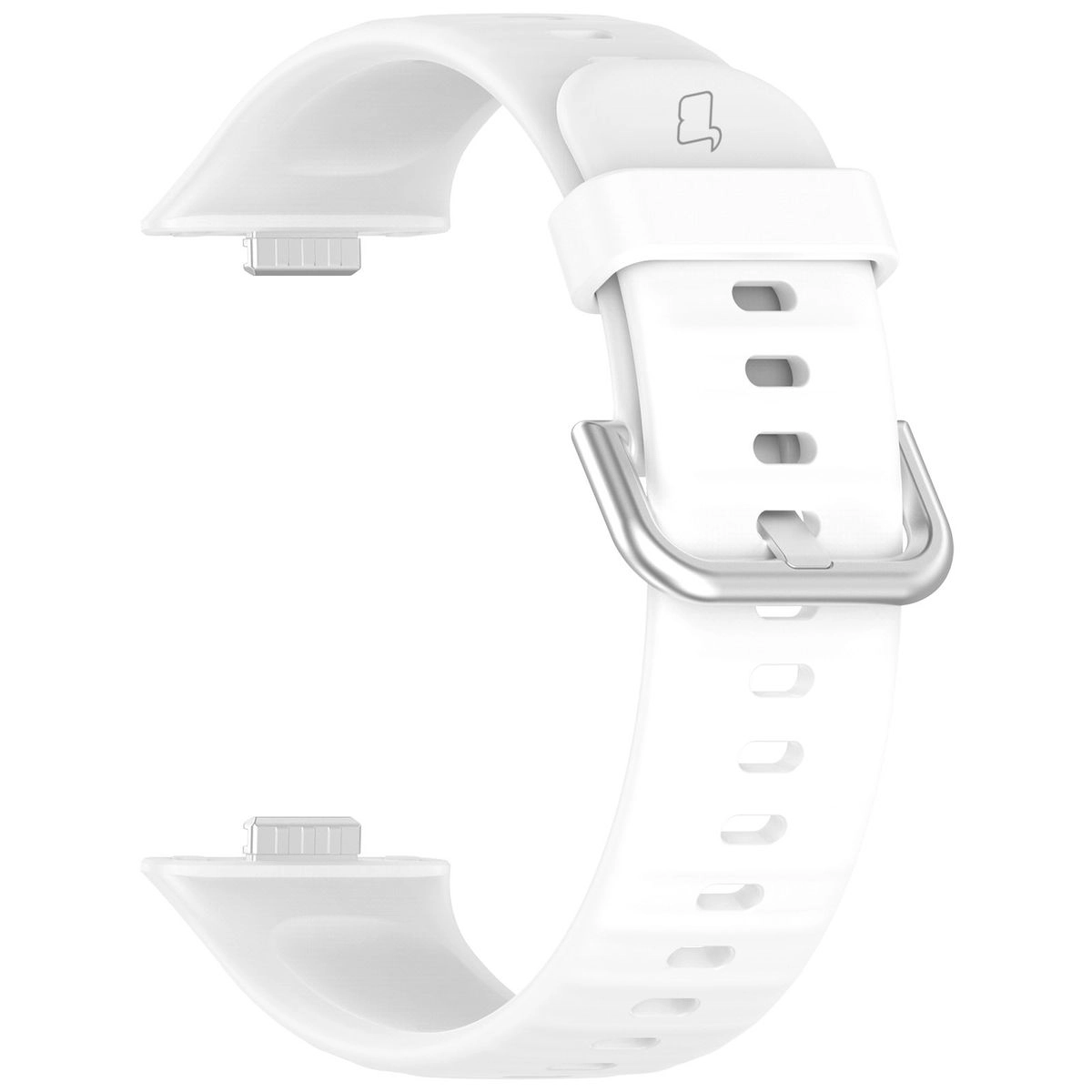 Pasek Bizon Strap Watch Silicone Pro SR do Huawei Watch Fit 3 Biały