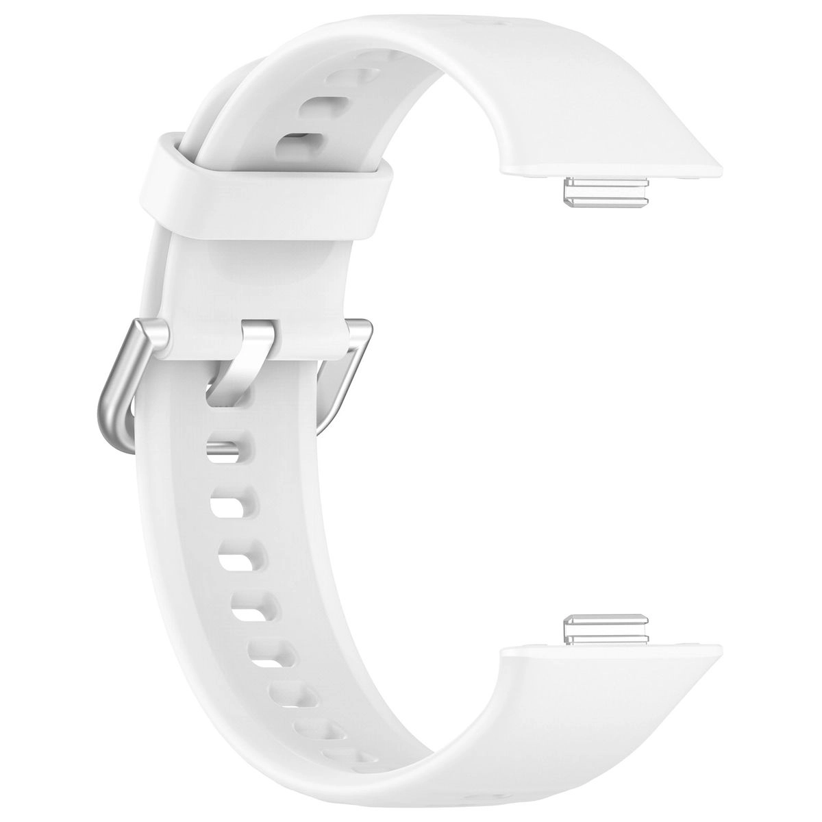 Pasek Bizon Strap Watch Silicone Pro SR do Huawei Watch Fit 3 Biały