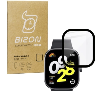 Szkło hybrydowe Bizon Edge Hybrid do Redmi Watch 4