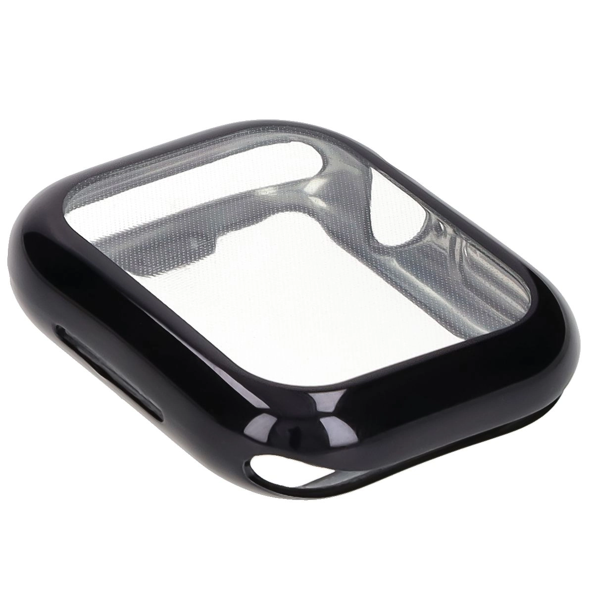 Nakładka na tarczę Bizon Felipe do Apple Watch 10 46mm Czarny