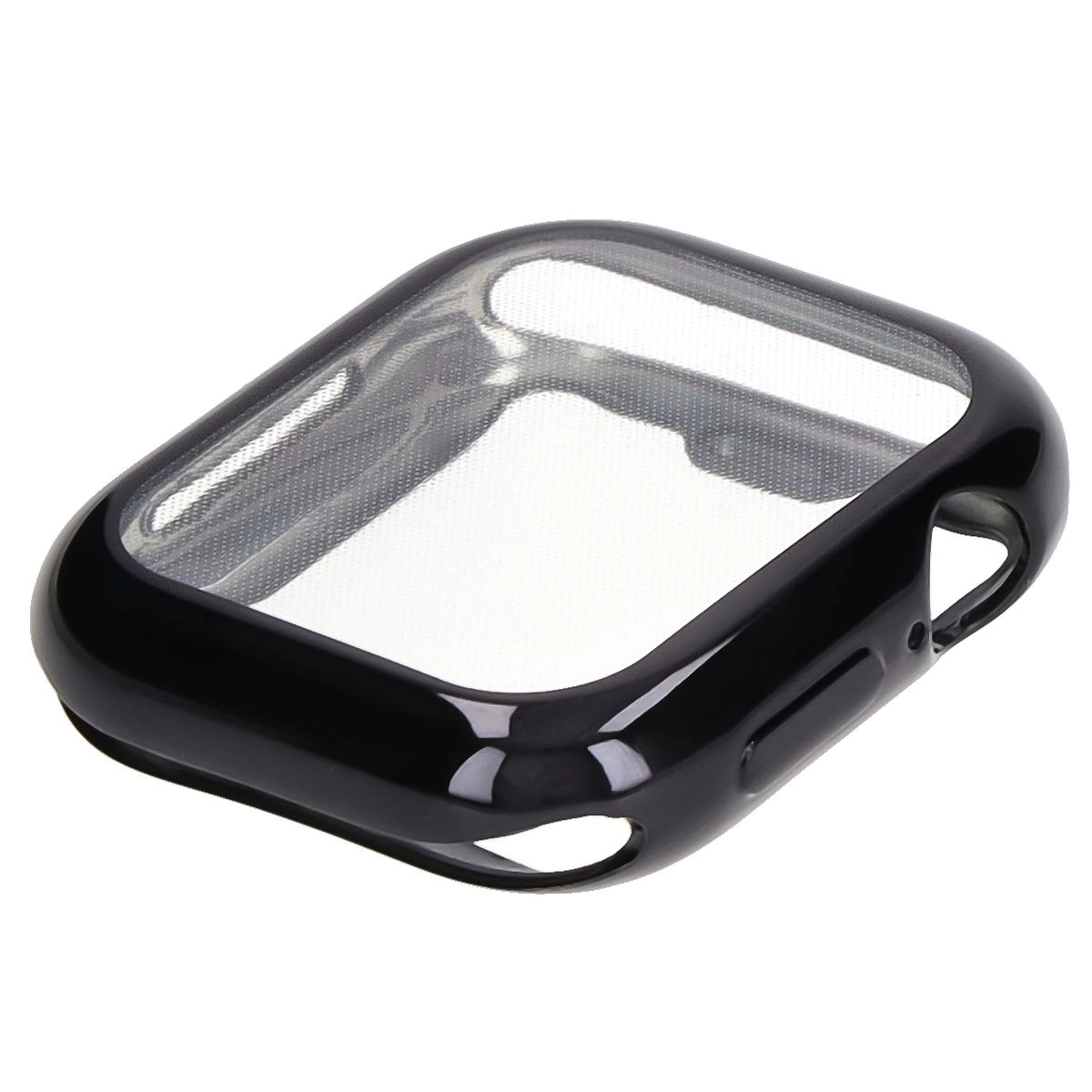 Nakładka na tarczę Bizon Felipe do Apple Watch 10 46mm Czarny