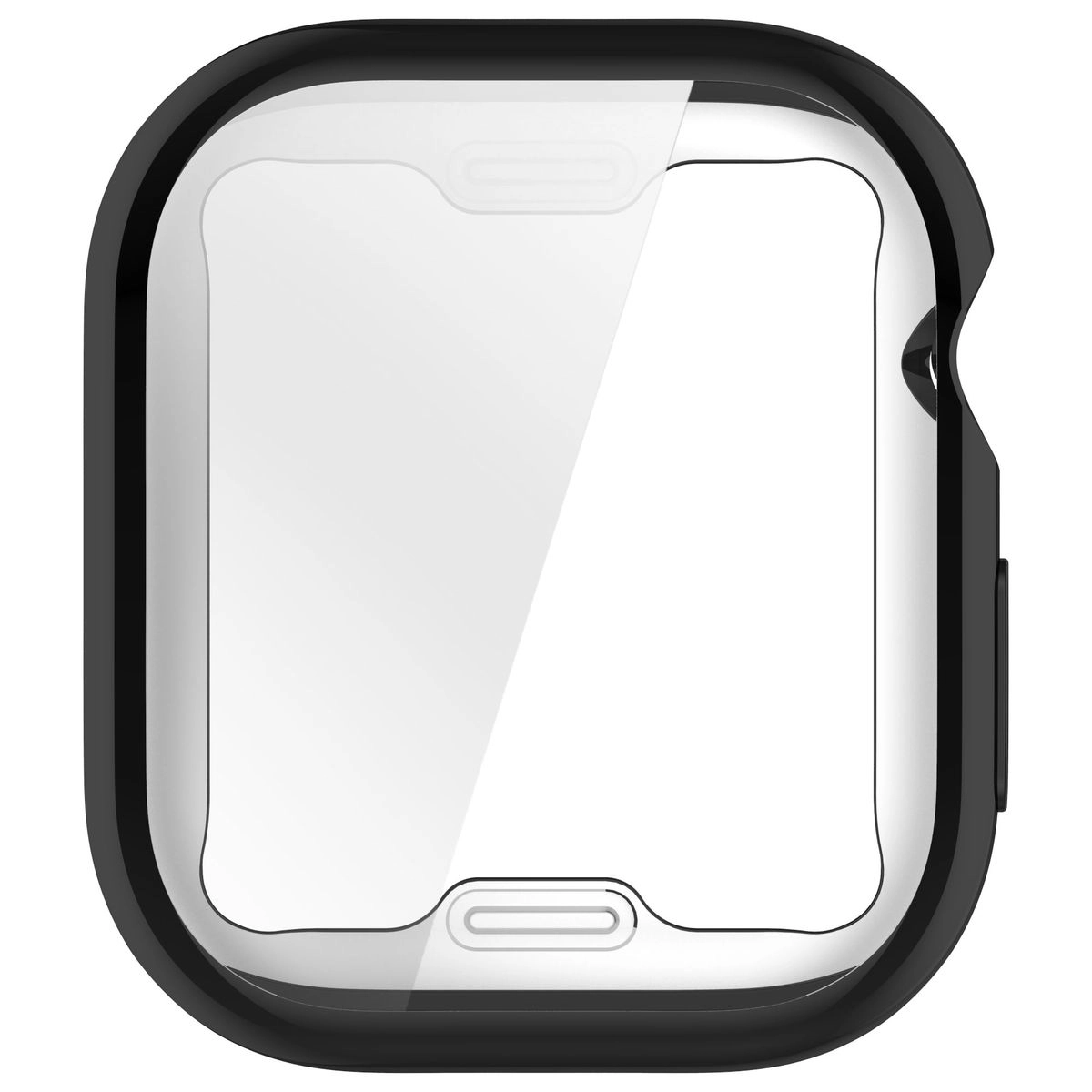 Nakładka na tarczę Bizon Felipe do Apple Watch 10 46mm Czarny