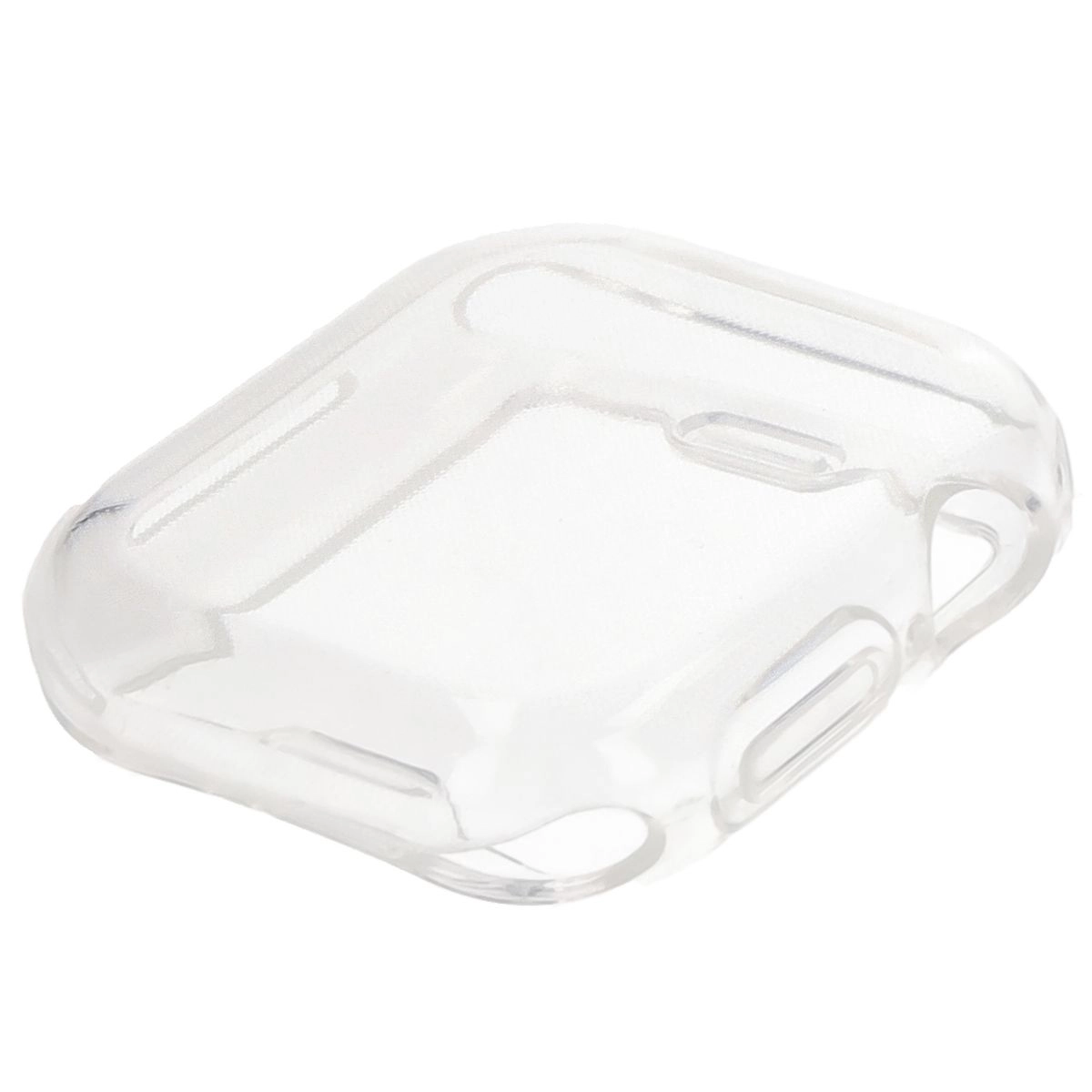 Nakładka na tarczę Bizon Felipe do Apple Watch 10 42mm Przezroczysty