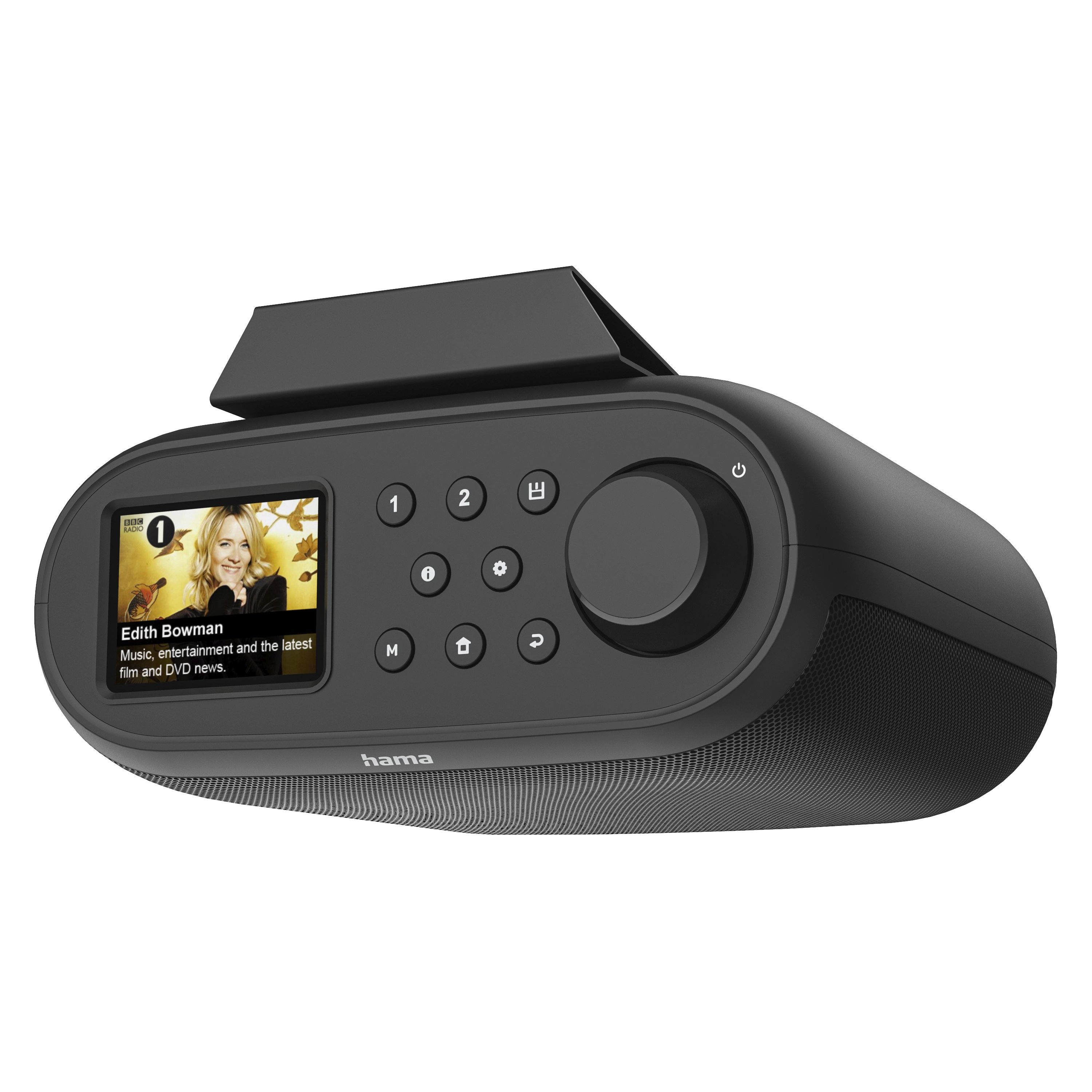 Radioodbiornik Hama DIR400 Radio FM, DAB, Internetowe Wi-Fi Bluetooth Czarny