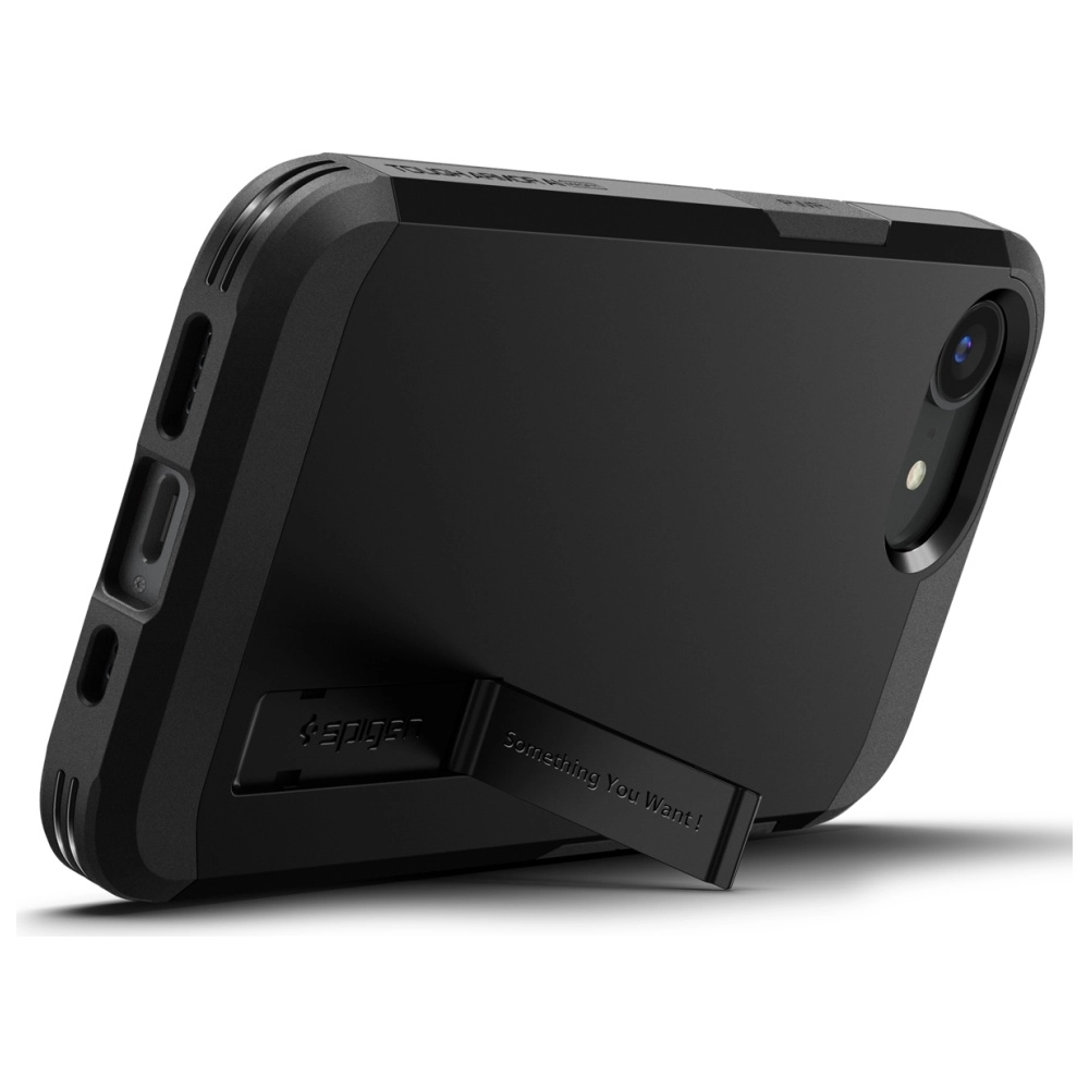 Etui Spigen Tough Armor Mag MagSafe do iPhone 16e Czarny
