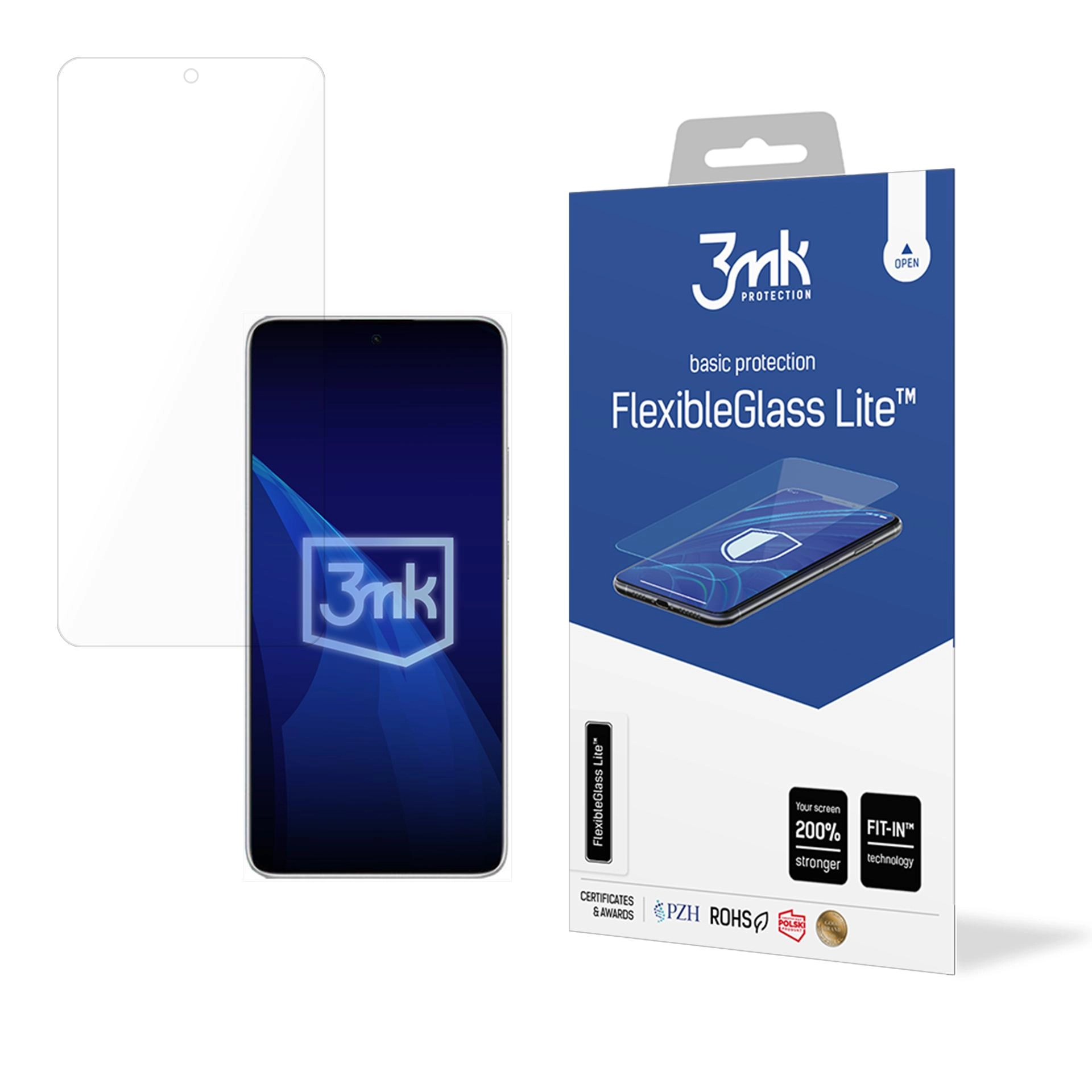 Szkło hybrydowe 3mk FlexibleGlass Lite Xiaomi Redmi Note 14 5G