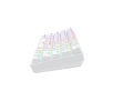 Klawiatura mechaniczna Savio Whiteout X2 Outemu Peach Silent Hot Swap Biały