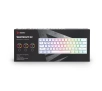 Klawiatura mechaniczna Savio Whiteout X2 Outemu Peach Silent Hot Swap Biały