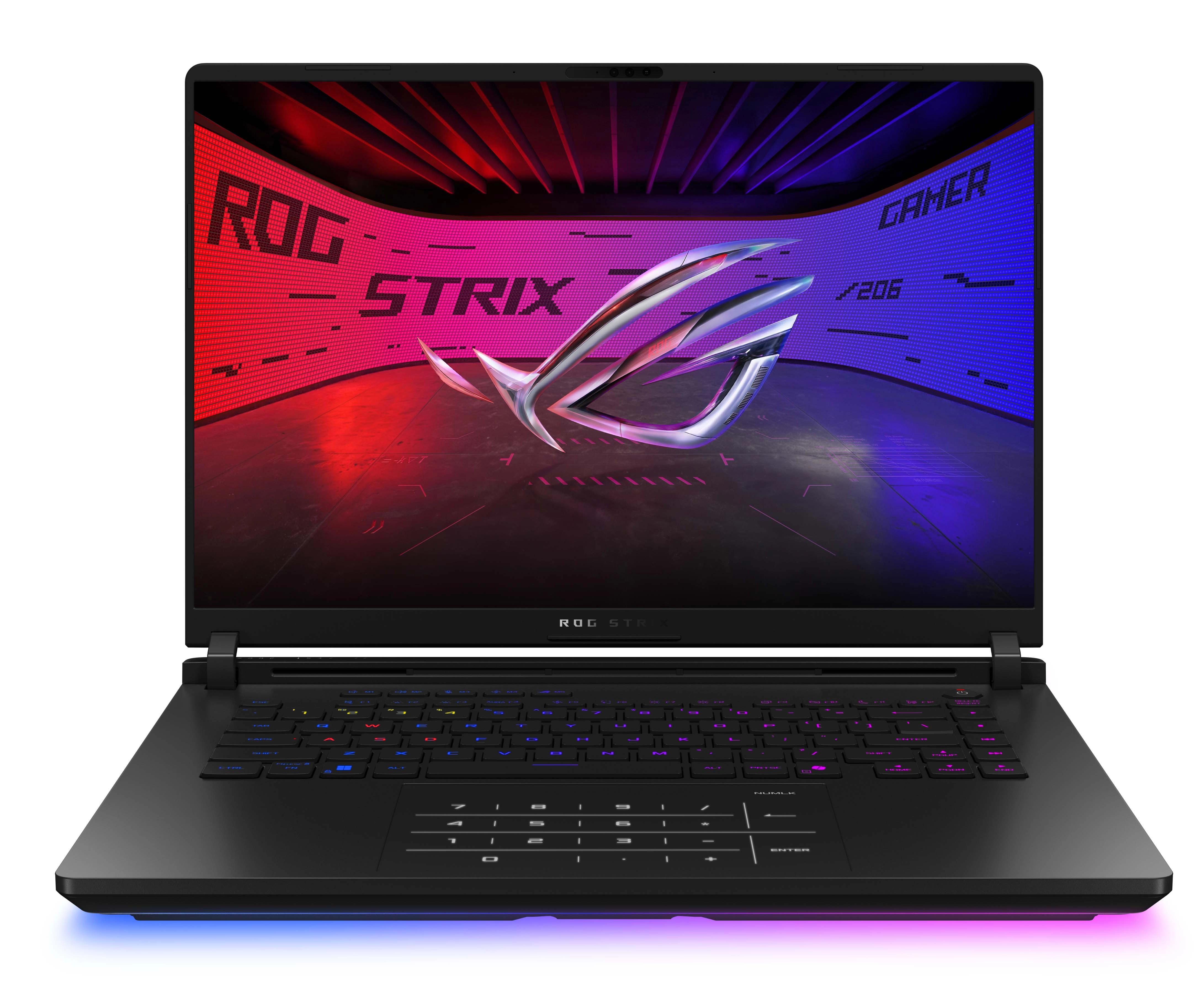 Laptop gamingowy ASUS ROG Strix Scar 16 2025 G635LX-U9644X 16" 240Hz Ultra 9 275HX 64GB RAM 4TB Dysk SSD RTX5090 DLSS4 Win11 Pro Czarny AI