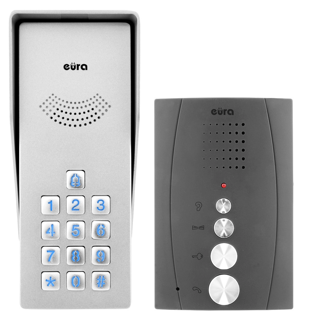 Domofon Eura-Tech Eura ADP-38A3 Grafitowy