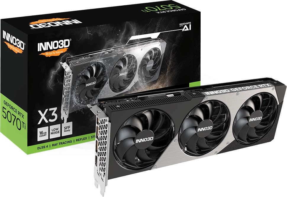 Karta graficzna Inno3D GeForce RTX 5070 Ti X3 16GB GDDR7 256bit DLSS 4
