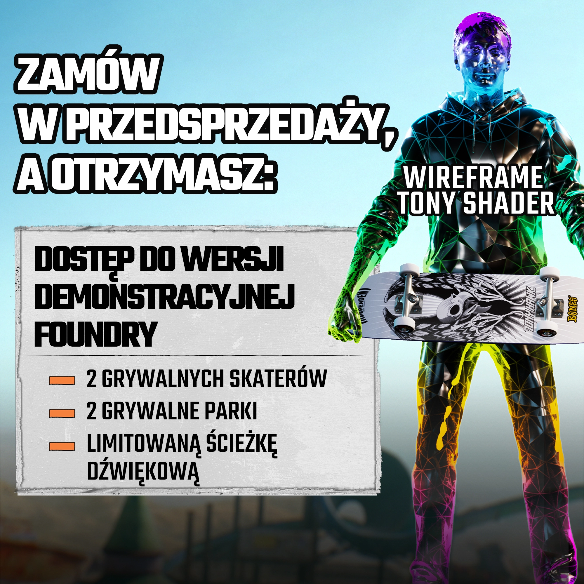 Tony Hawk's Pro Skater 3+4 Gra na PS5