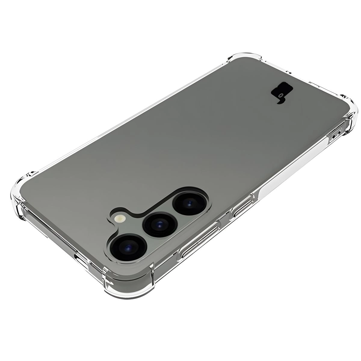 Etui Bizon Elastyczne Salpa do Galaxy S24 Przezroczysty
