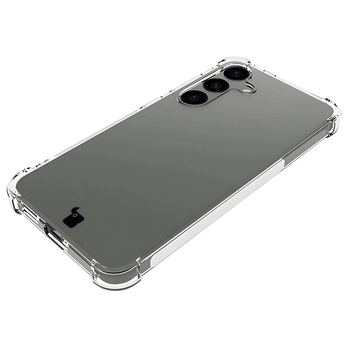 Etui Bizon Elastyczne Salpa do Galaxy S24 Przezroczysty