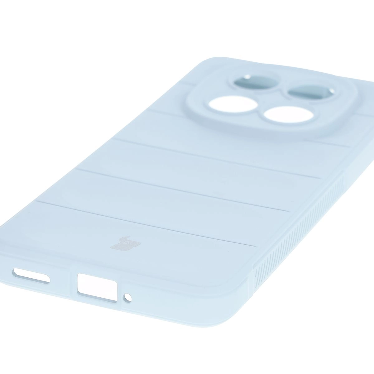 Etui Bizon Tur do Xiaomi Redmi Note 14 Pro Plus 5G Jasnoniebieskie