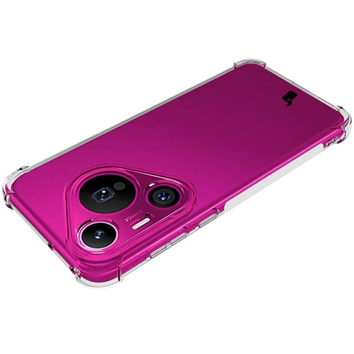 Etui Bizon Elastyczne Salpa do Huawei Pura 70 Pro / Pro+ Przezroczysty