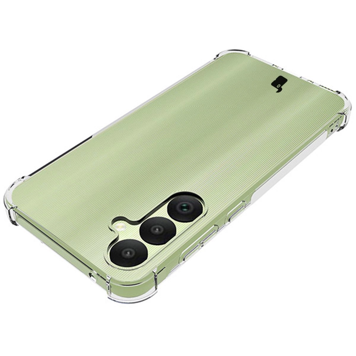 Etui Bizon Elastyczne Salpa do Galaxy A35 5G Przezroczysty
