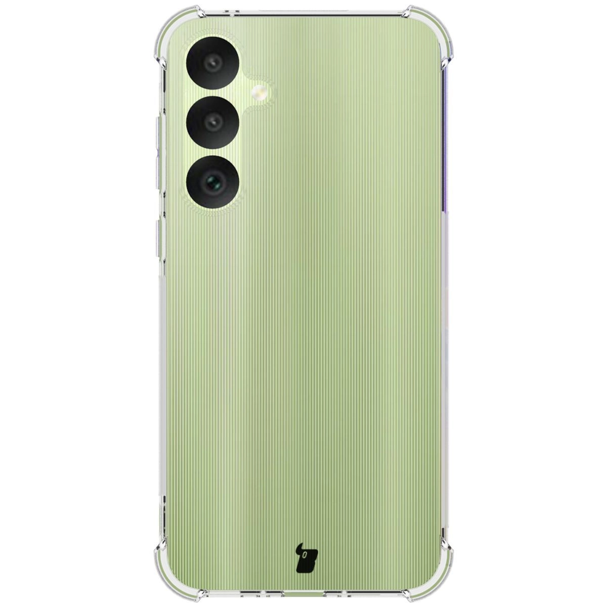 Etui Bizon Elastyczne Salpa do Galaxy A35 5G Przezroczysty